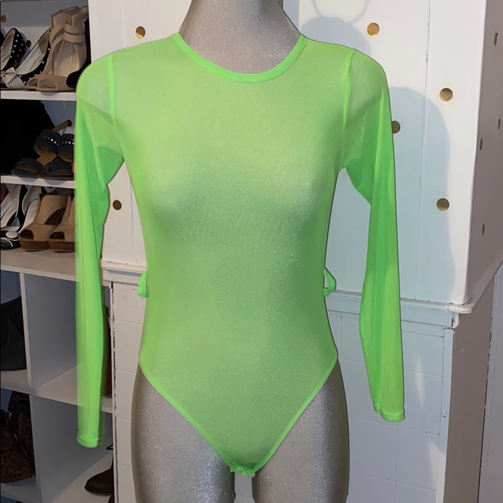 Boohoo Mesh Bodysuit